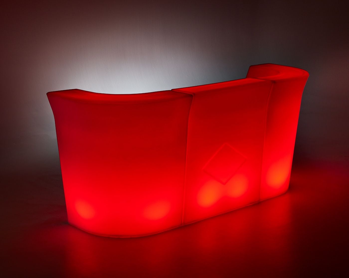 Margarita 3 PC LED Party Bar Red