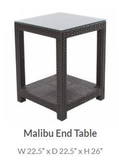 Malibu End Table -37