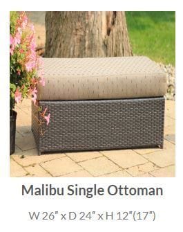 Malibu Single Ottoman -37