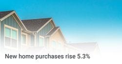New home purchasers rise 5.3%