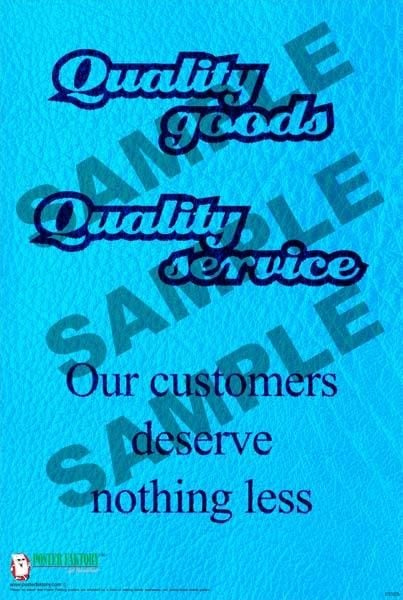 Customer Service Posters
