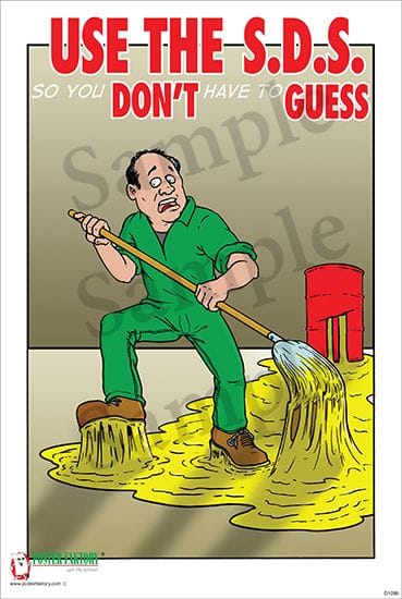 Chemical Safety Posters - Baroda Label Mfg. Co.