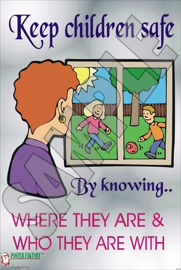 Safety Message Huse Home Safety Posters