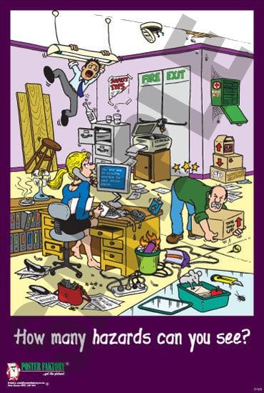 Offices & Shops Safety Posters
