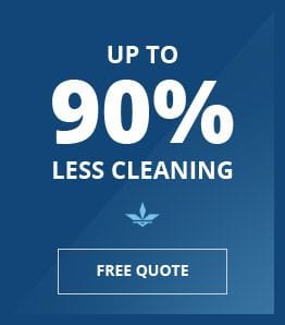 Up to 90% less cleaning with Easy Clean Glass - contact us for a free quote