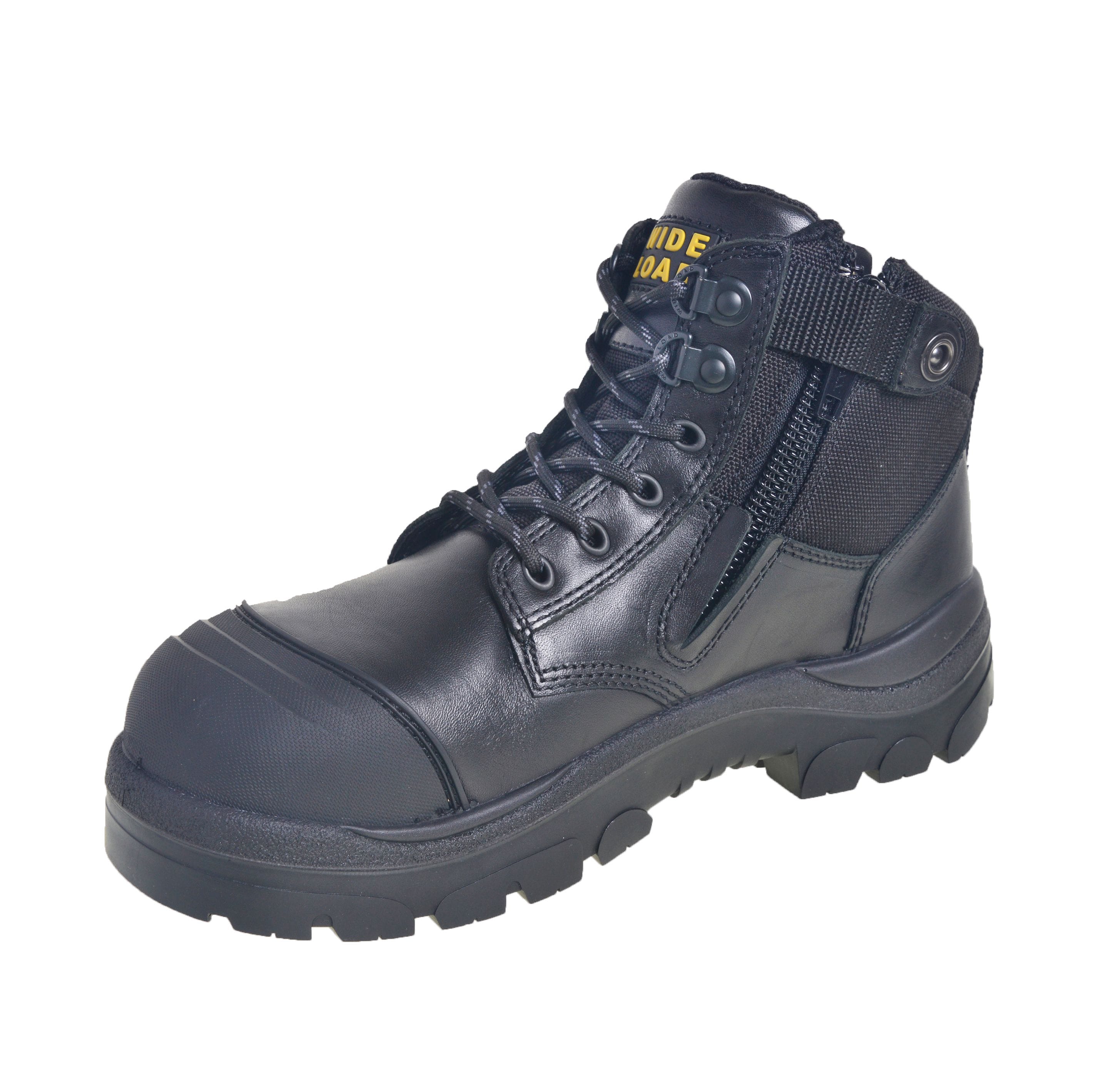 comfortable work boots for wide feet
