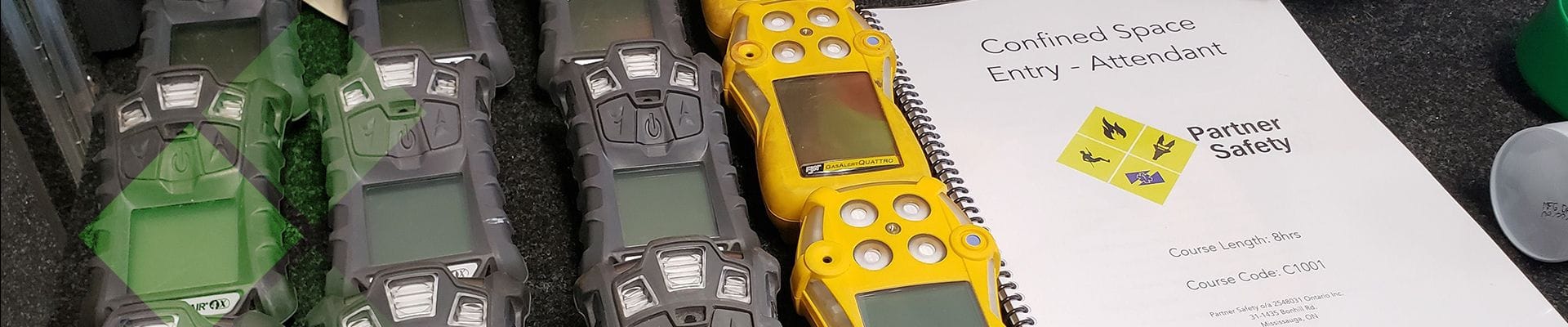gas detectors and self contained breathing aparatus training