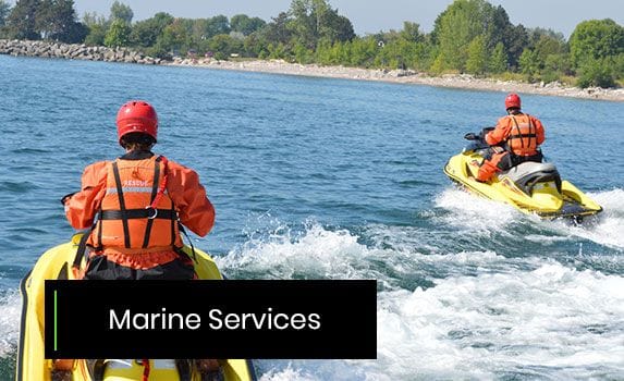 marine safety and rescue services