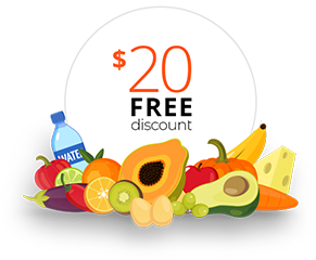 $20 free discount on fresh fruit