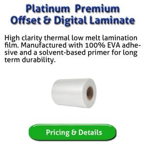 Platinum Lamination for Offset and Digital
