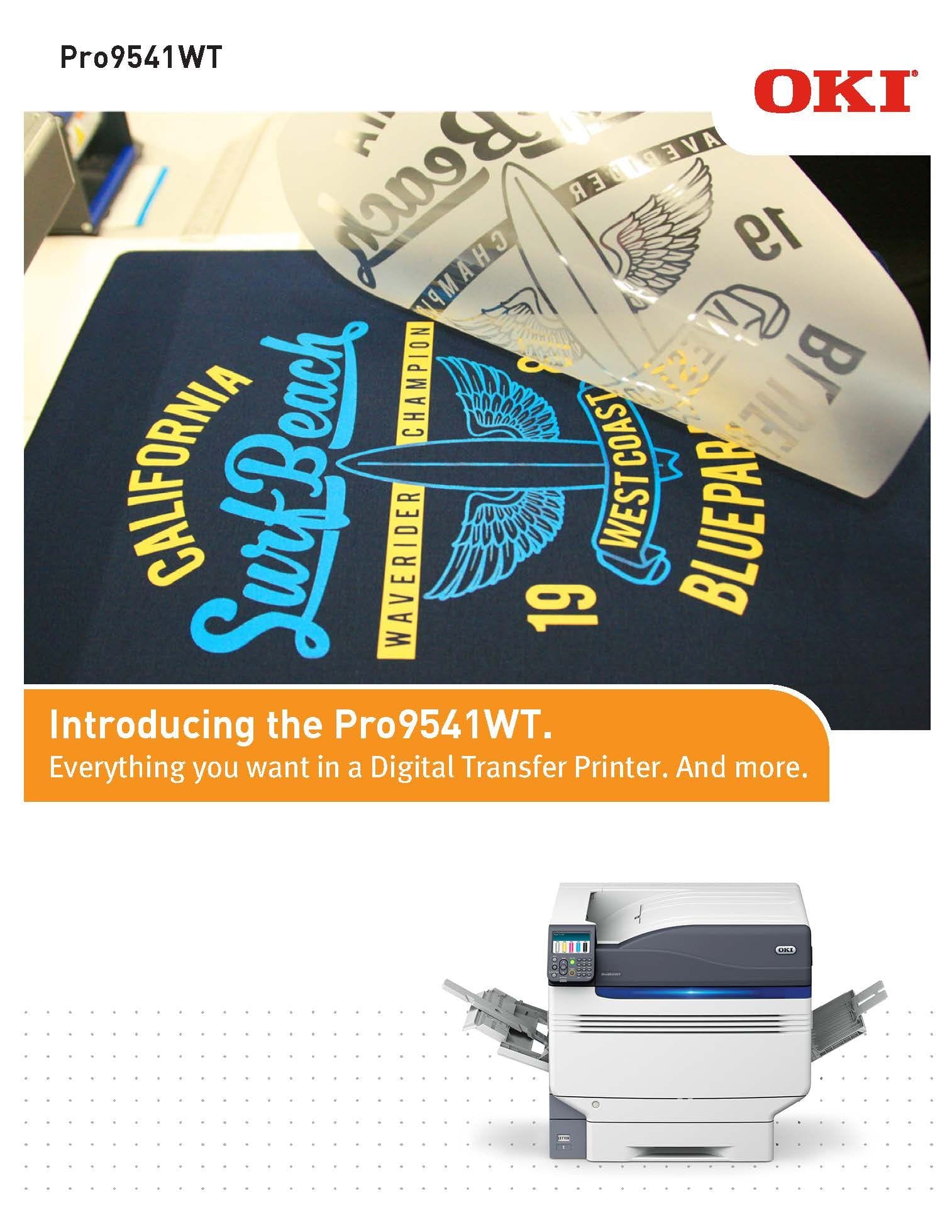 Crio 8432WDT White Digital Transfer Printer