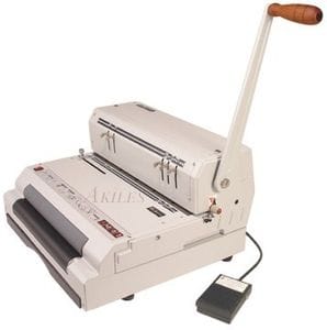 Akiles CoilMac ECI, Heavy Duty Manual Coil Punch and Electric Inserter.