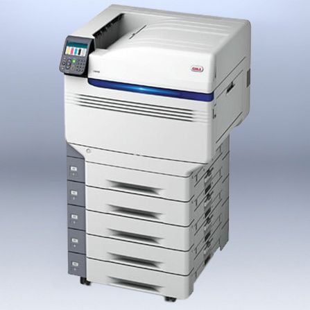 Direct Print Mylar Bag Machine 2 OKI C942 Mylar Bag Printer Print Digital Solutions