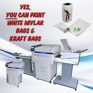 OKI C931 Mylar Bag CMYK Envelope Printer