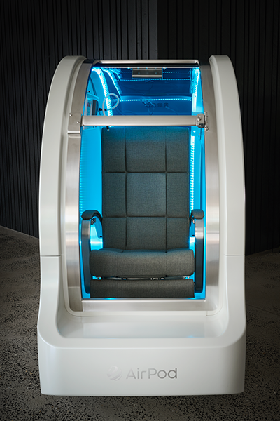 Mild Hyperbaric Oxygen Therapy (mHBOT) Airpod