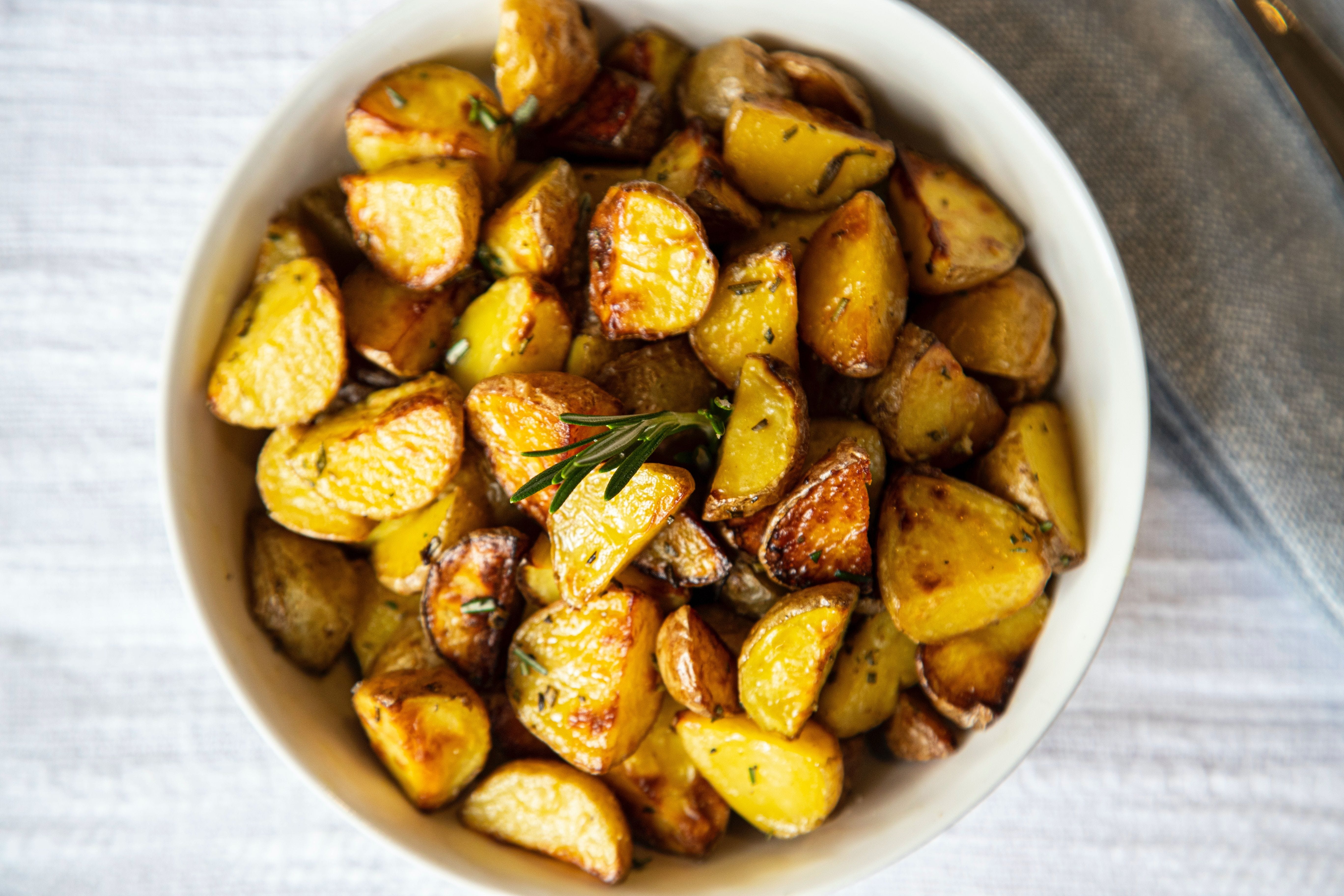 Homemade roasted potatoes