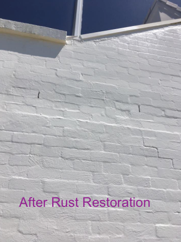 Roofing/Exterior Wall Rust Restoration