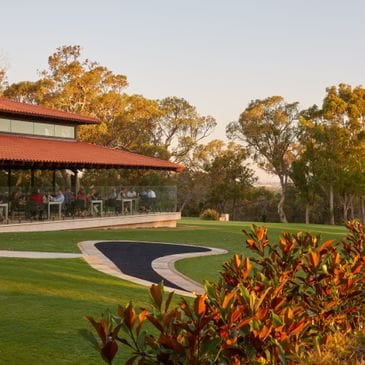 Lake Karrinyup Country Club - New Members lounge/kitchen and wine cellar.