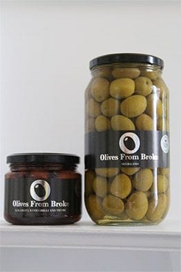 Olive Jars, Olives From Broke