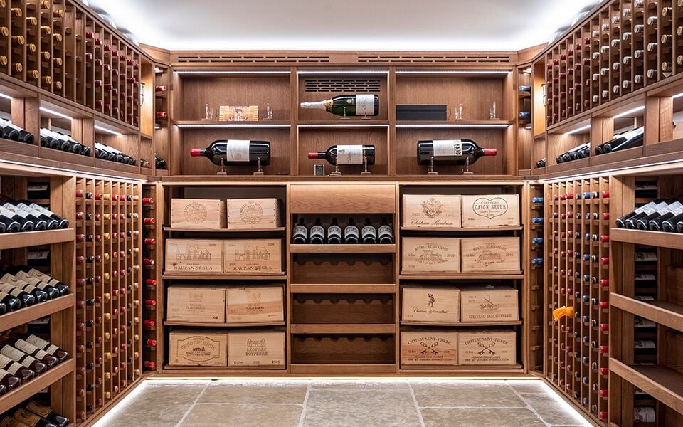 Luxury Custom Wine Cellar Refrigeration