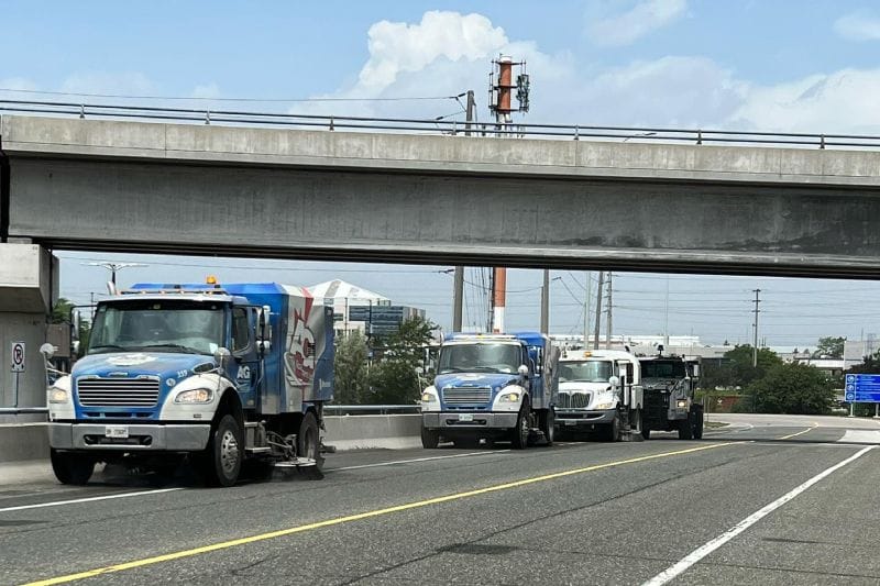 Maintaining Clean Streets During October