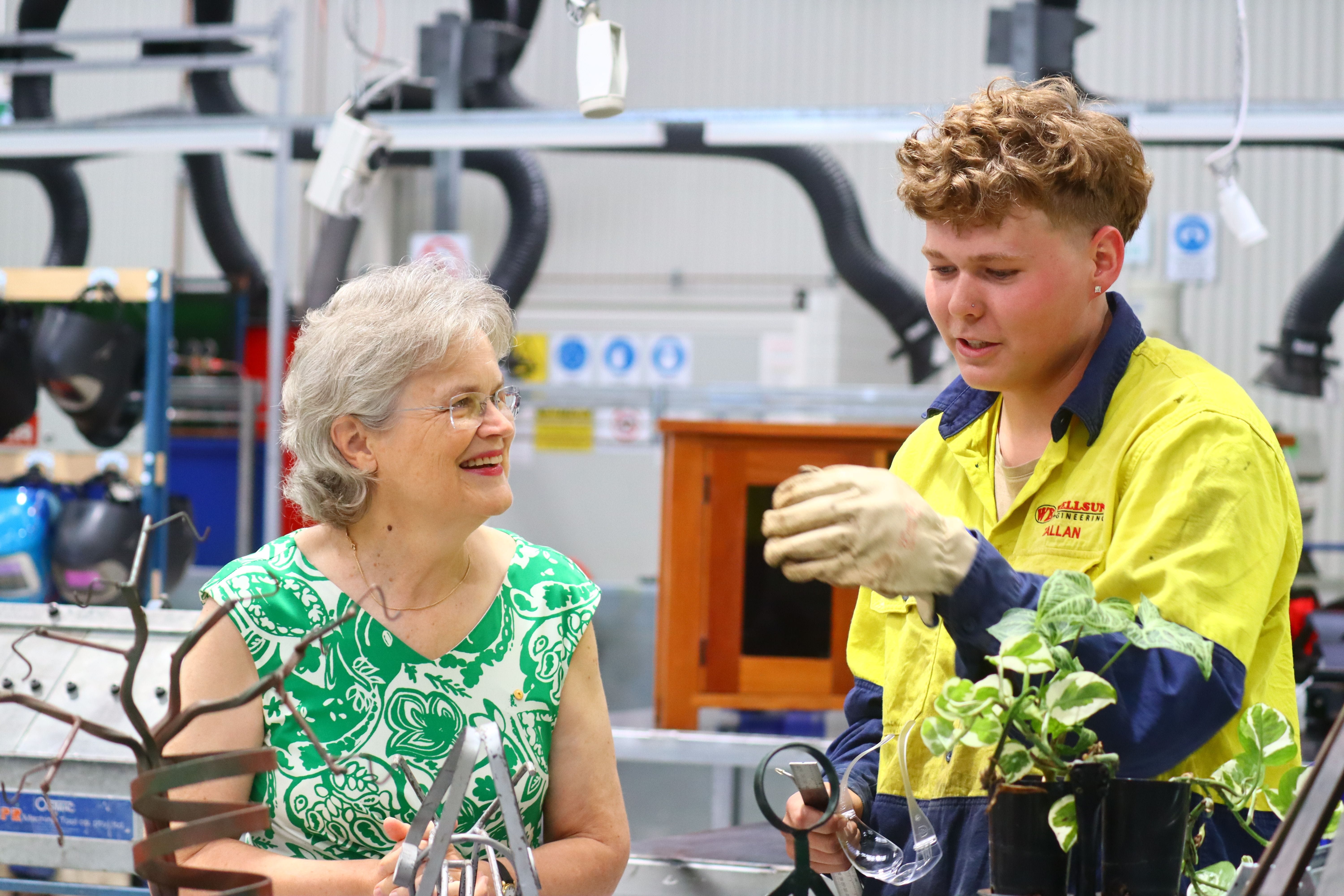 Her Excellency, the Honourable Frances Adamson AC Visits Marcellin