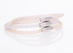 Fine Crystal Mesh Bracelets