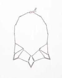 Diamante Geometric Necklace
