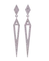 Diamante Spike Earrings