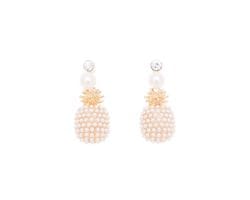 Pearly Pineapple Earrings