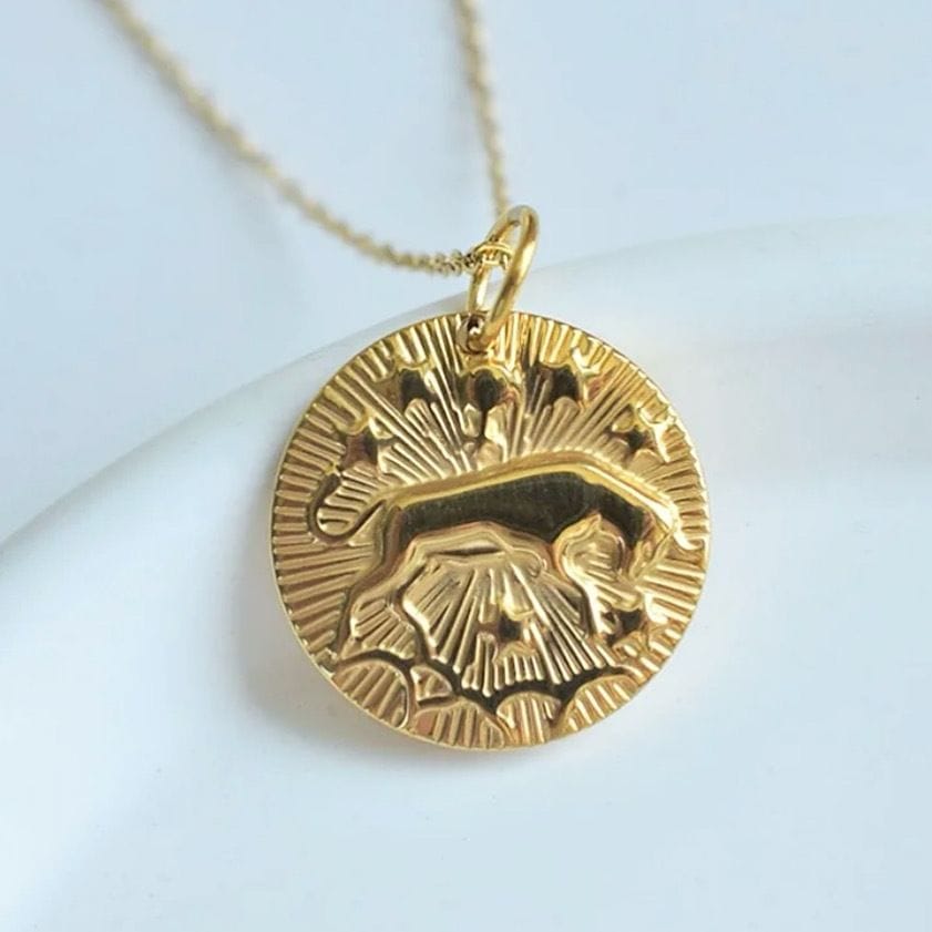 Taurus Horoscope Pendant Necklace