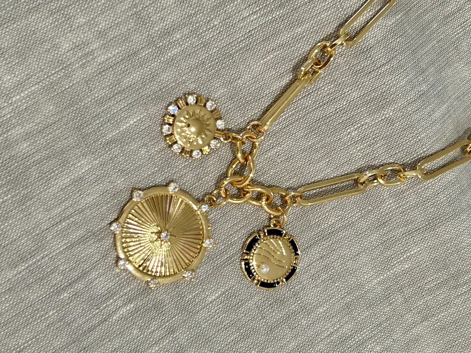 Sun Charm Necklace