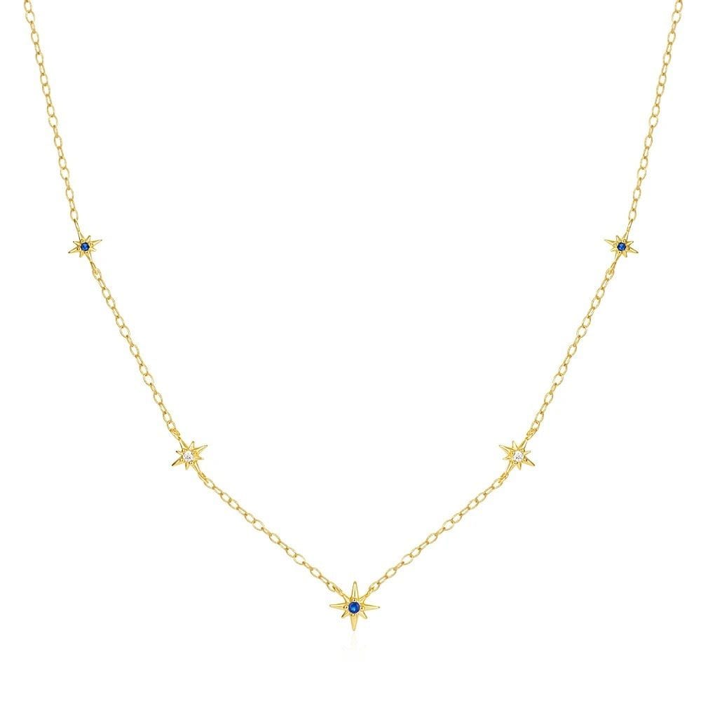 Fine Gold Galaxy Necklace