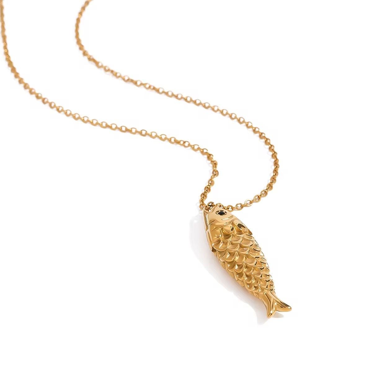 Golden Pesce Necklace