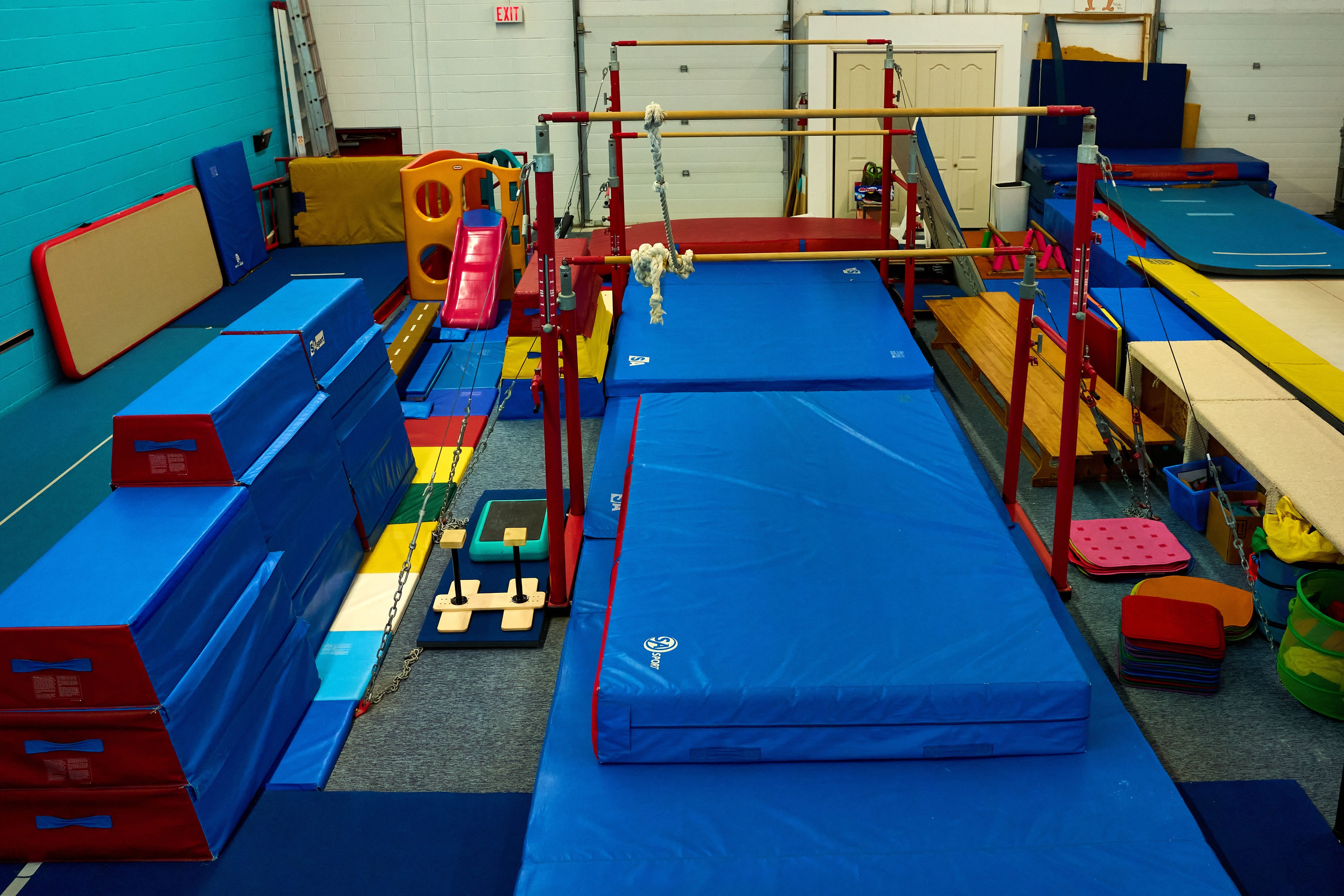 Inside Trix Acro Gym