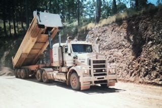Russell quarry Truck