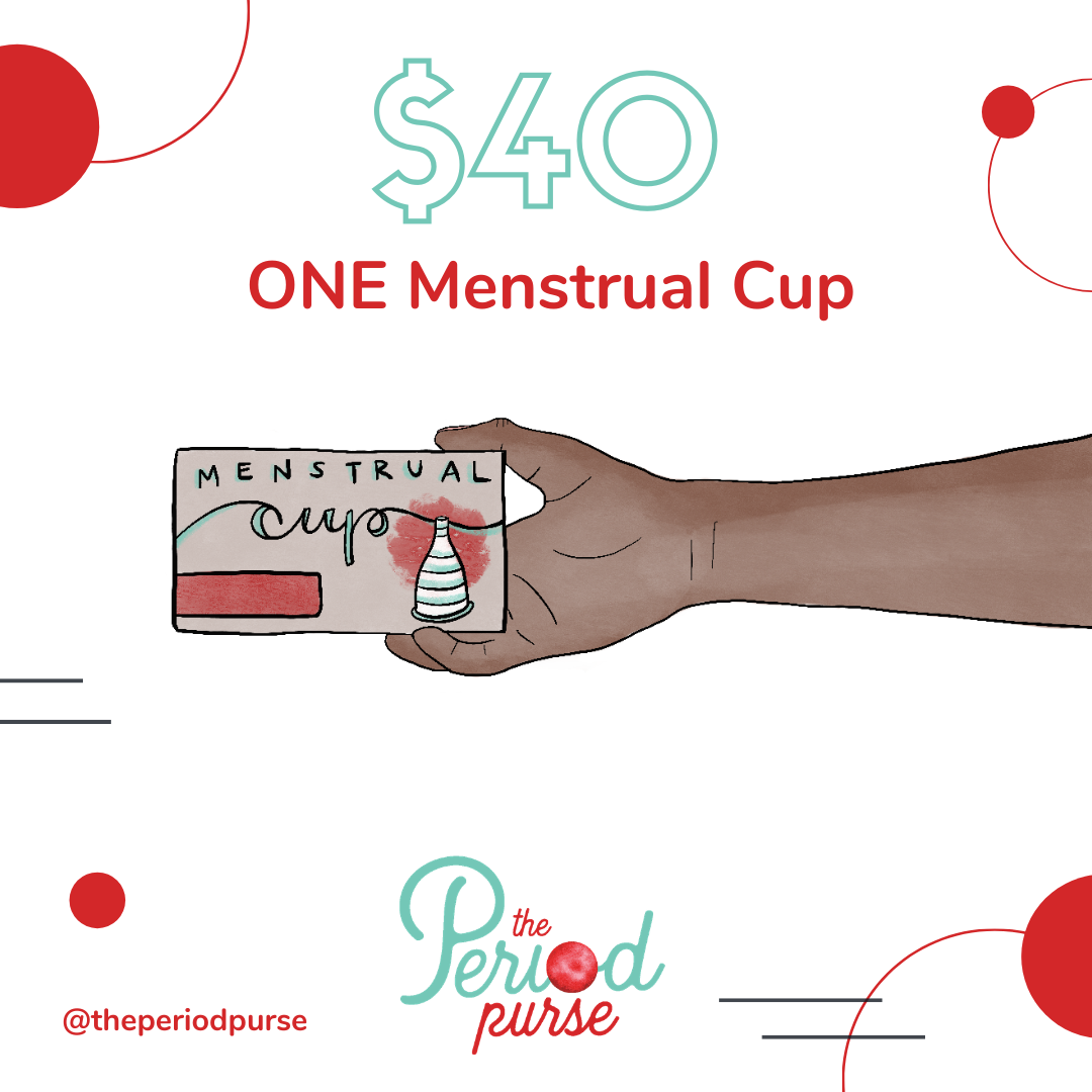 Period Presents | The Period Purse | 1 menstrual cup