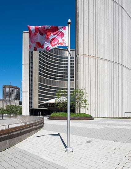 Flags Raised Toronto | Menstrual Hygiene Day | The Period Purse