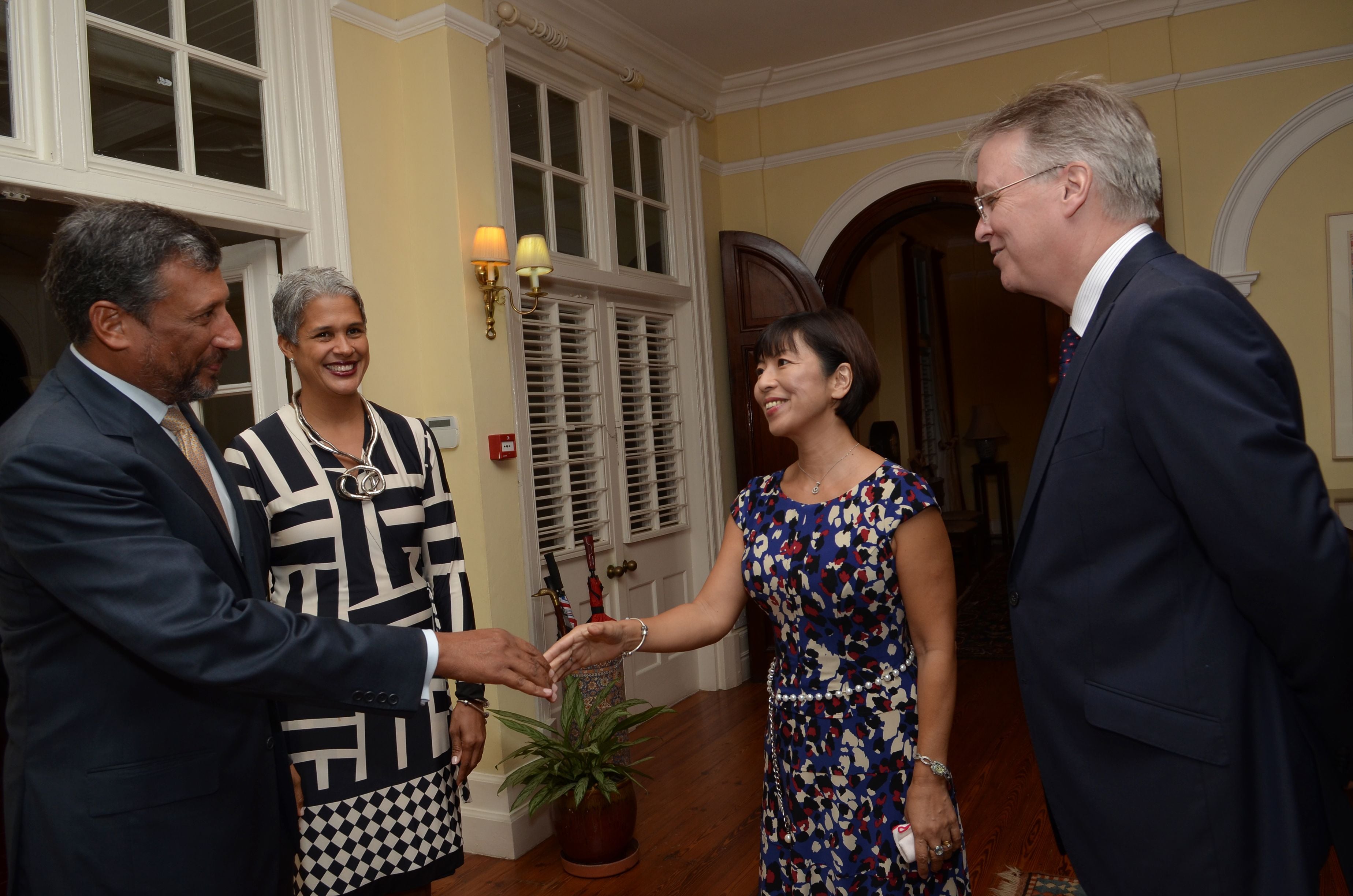 Reception at the UK High Commission Image -5ad76f4e57c30