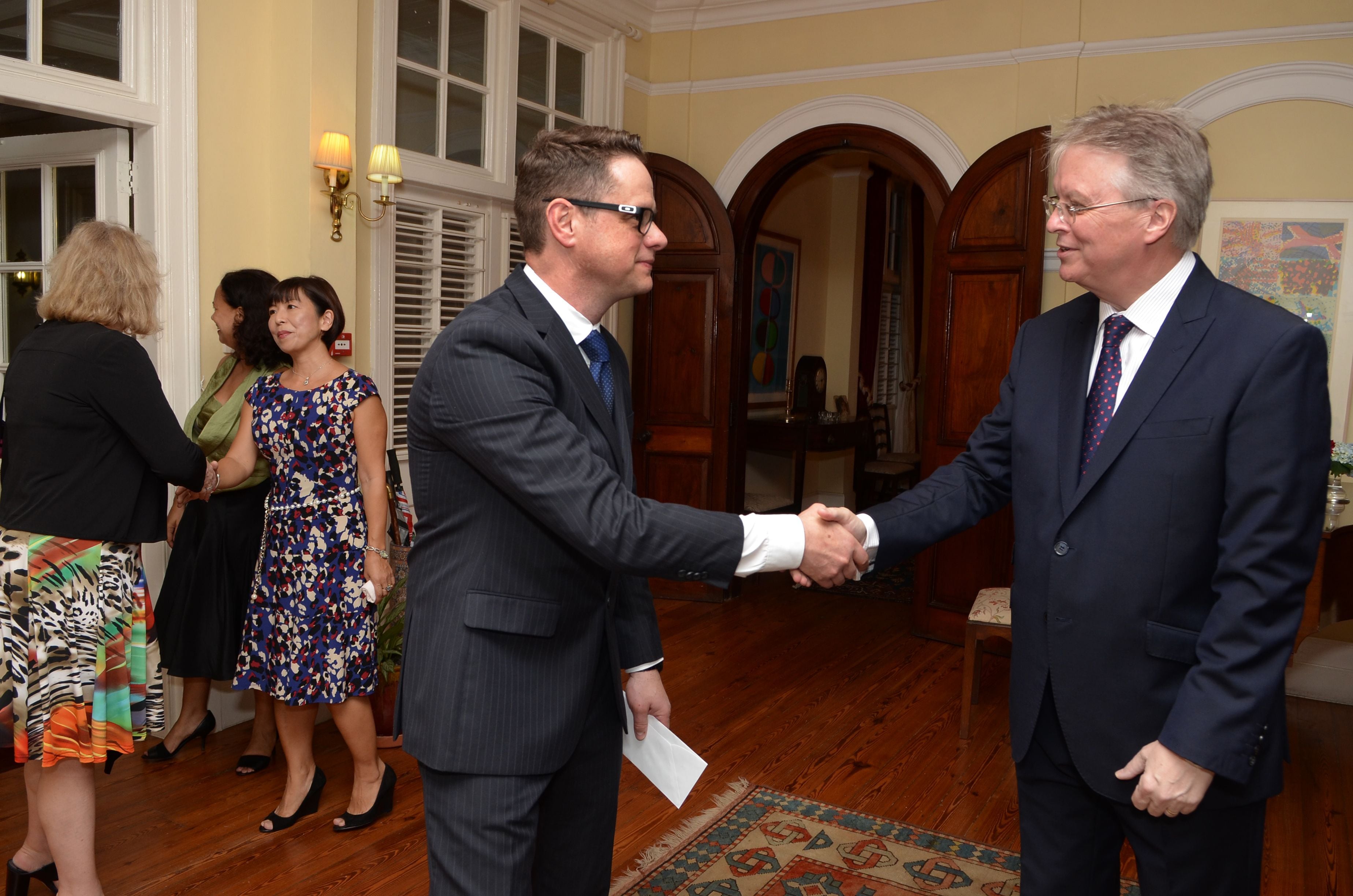 Reception at the UK High Commission Image -5ad76f9b3caf6