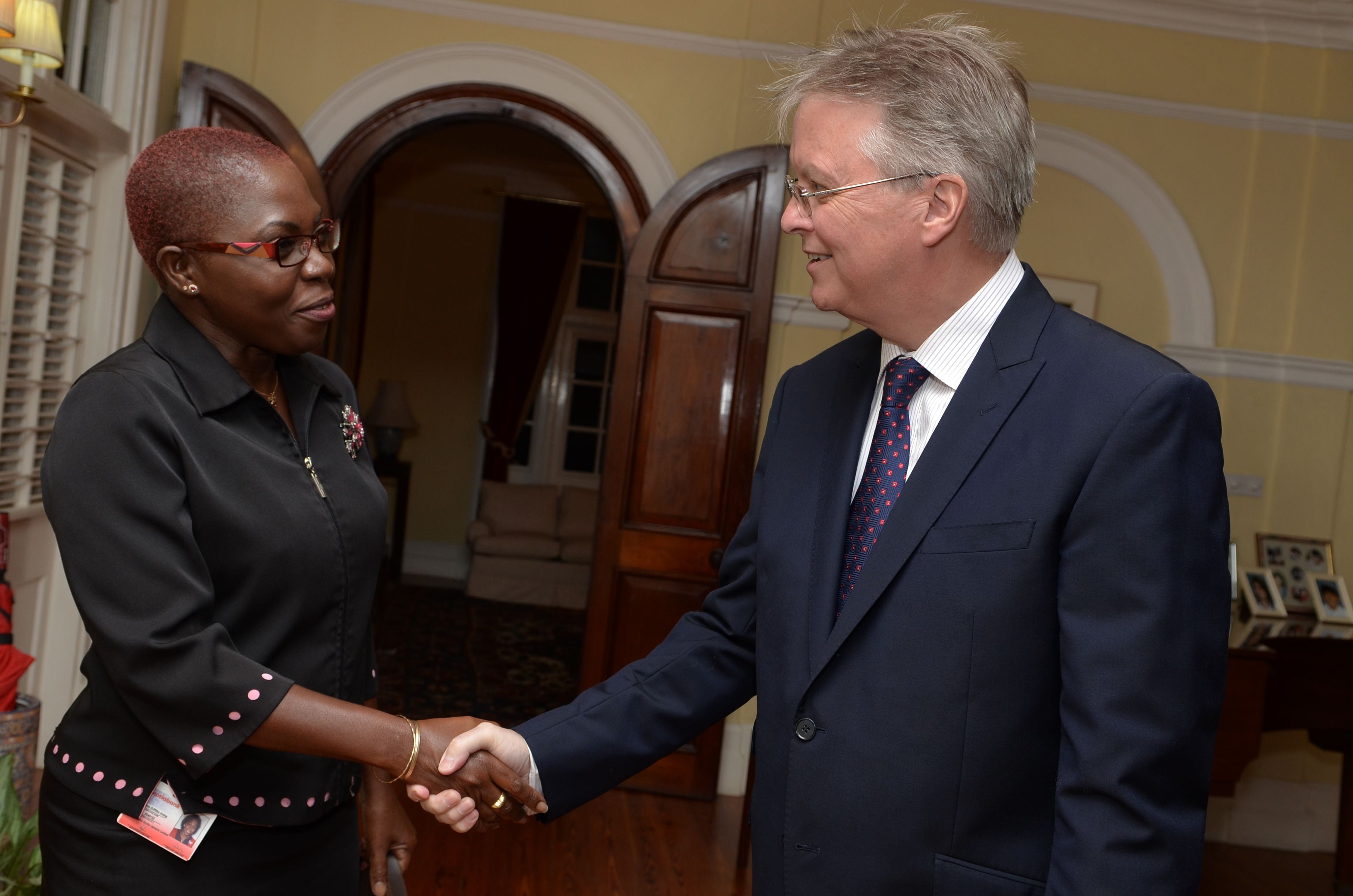 Reception at the UK High Commission Image -5ad76ffd6e62f