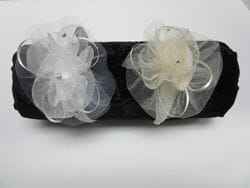 Rosette Flower Headband
