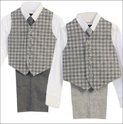 4 Piece Vest set