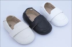 MAVEZZANO-Baby Slip-On Loafer with Adjustable Strap