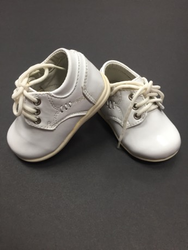 TENDERTOES- White Patent Lace Up Shoe