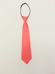 Coral Zipper Tie