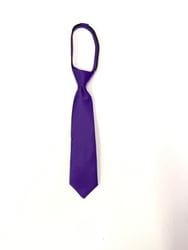 Purple Zipper Tie