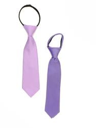 Lavender Zipper Tie