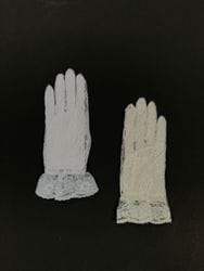 Lace Gloves- White or Ivory
