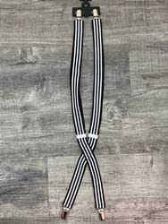 Black and White Suspender